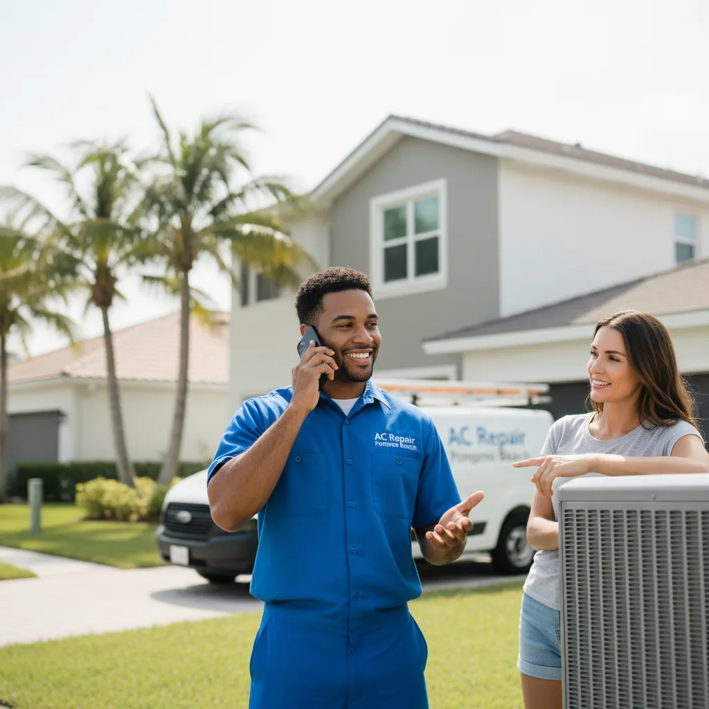 AC Repair Pompano Beach customer support in Ballantine